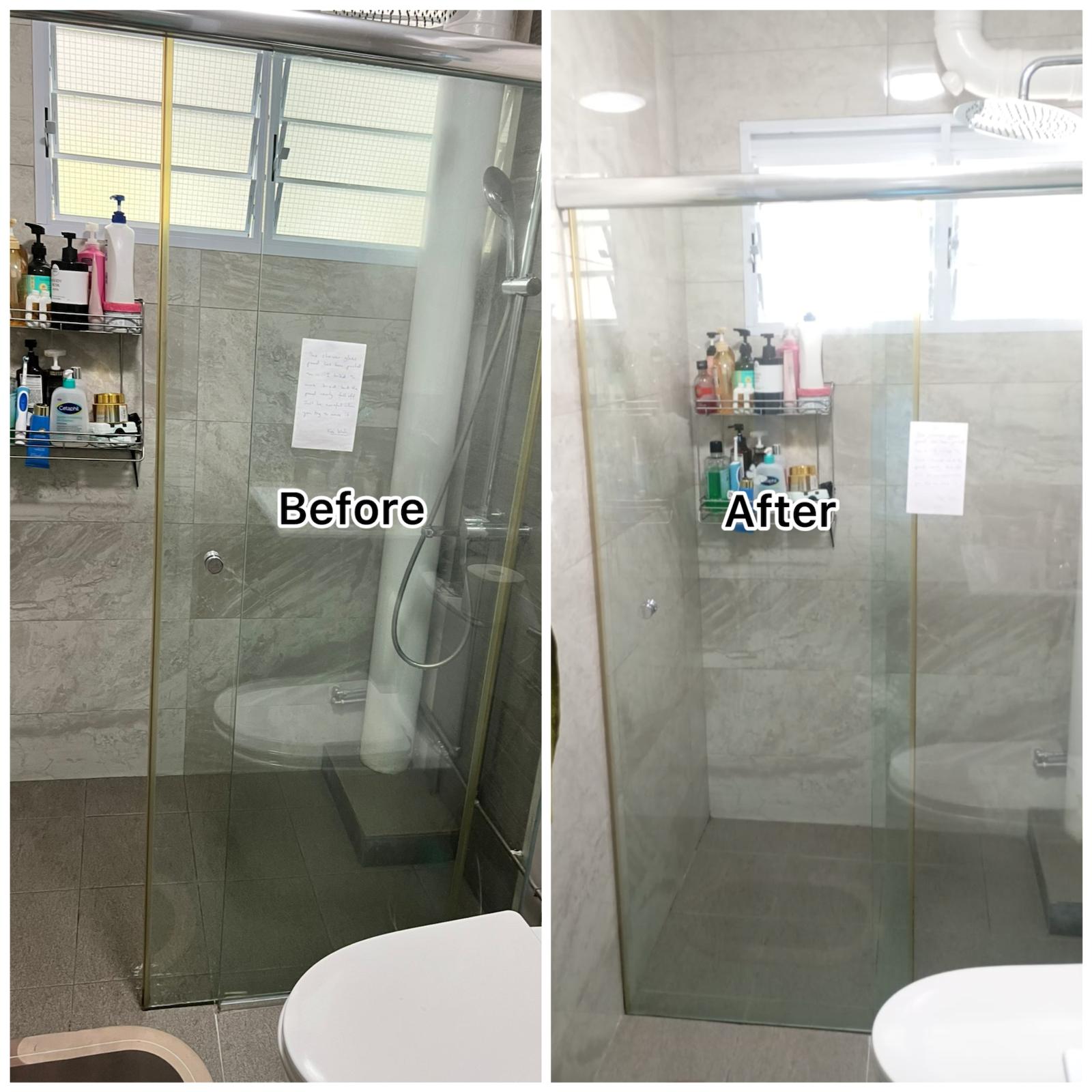 Glass Deep Cleaning and Water Stain Removal Service in Singapore | Professional & Affordable